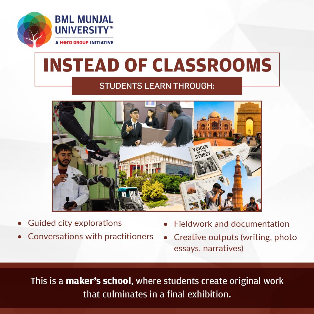 BML Munjal University (BMU) tweet media