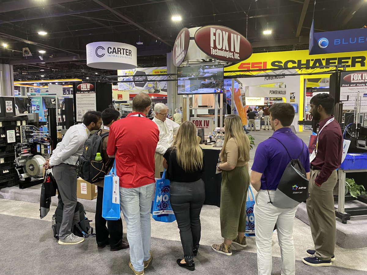 We're on to Day 3 of Modex 2026 and it's Student Day! We can't wait to see everyone at our booth B15932. #MODEX2026 #studentday #labelingsolutions #automation #Sustainability #RFID