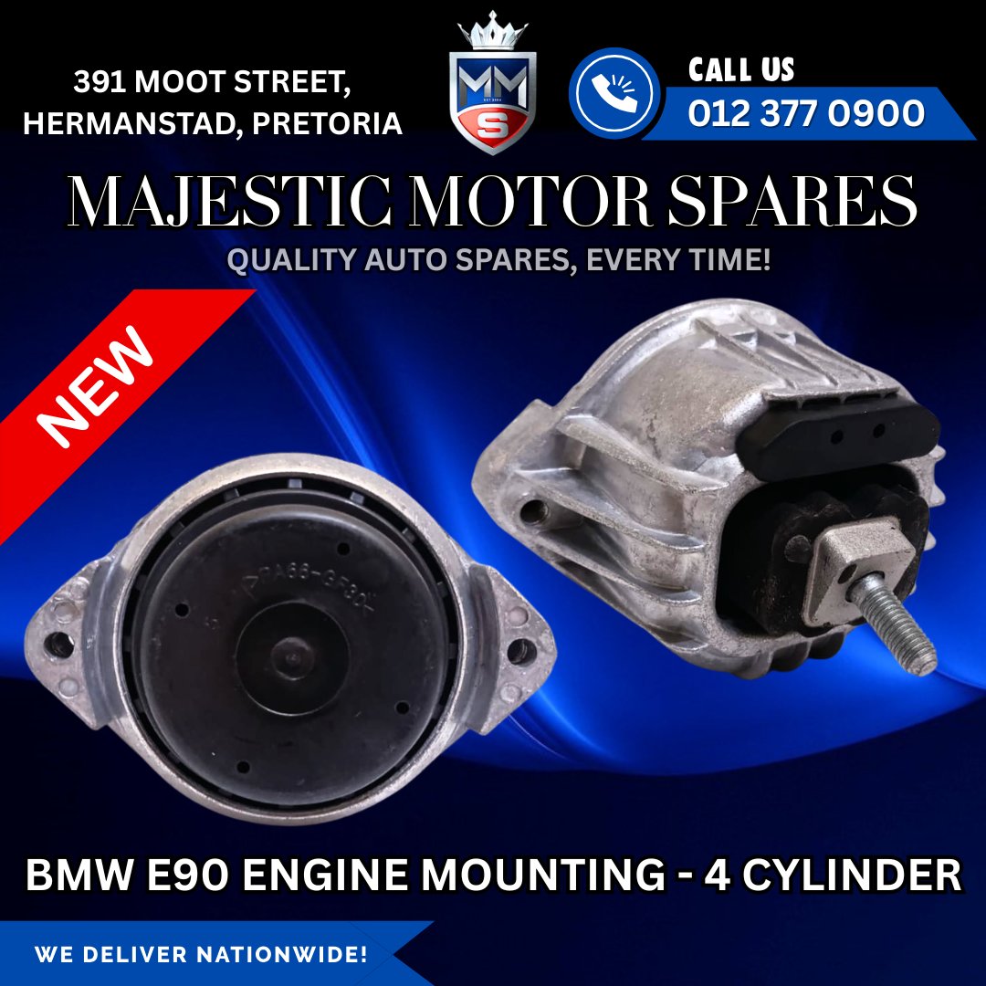 SpareMotor's tweet photo. BMW E90 4 Cylinder Engine Mounting – New
#BMW #E90 #EngineMount #EngineMounting #4Cylinder #NewParts #EngineComponents
View online: https://t.co/8ZxisaLcB3 https://t.co/mKyZBv9DuS