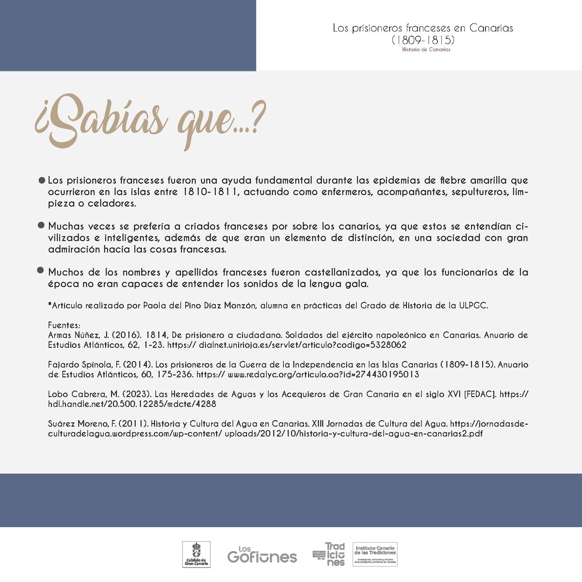 Instituto Canario de Las Tradiciones tweet media