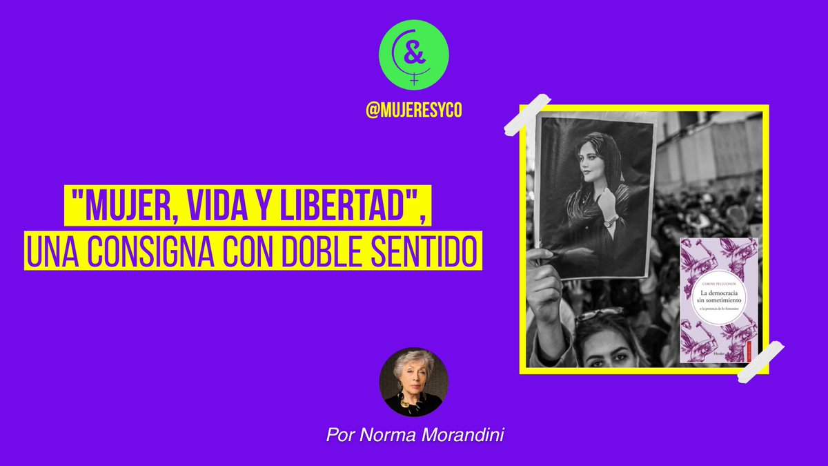 “Mujer, vida y libertad”: una consigna, dos sentidos de la libertad
<a href="/NormaMorandini/">Norma Morandini</a>  cruza a Mahsa Amini con Hannah Arendt para pensar poder, feminismo y democracia hoy.
👉 Leé la nota completa: open.substack.com/pub/mujeresyco…
#MujerVidaLibertad #Democracia #Feminismo #Política #Libertad