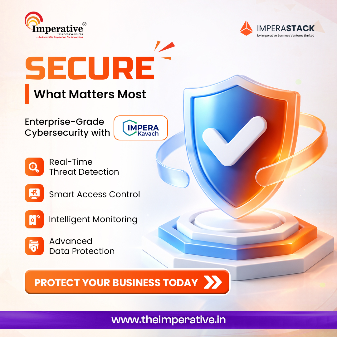 imperastack26's tweet image. Secure What Matters.
Stay ahead of cyber threats with Impera Kavach 🔐
Real-time protection. Smart monitoring. Advanced security.
Protect your business today.

#CyberSecurity #DataProtection #SecureBusiness #TechSecurity #ImperaKavach #Imperastack #ImperativeBusinessVentures