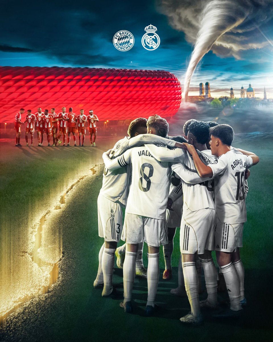 ⚔️ ¡HASTA EL FINAL! ⚔️
<a href="/MadridXtra/">Madrid Xtra</a> <a href="/realmadrid/">Real Madrid C.F.</a> <a href="/FCBayernEN/">FC Bayern</a> <a href="/FCBayern/">FC Bayern München</a> <a href="/RMadridInfo/">Real Madrid Info ³⁶</a> <a href="/realmadriden/">Real Madrid C.F. 🇬🇧🇺🇸</a> <a href="/RealMadridXtra/">Real Madrid Xtra</a>