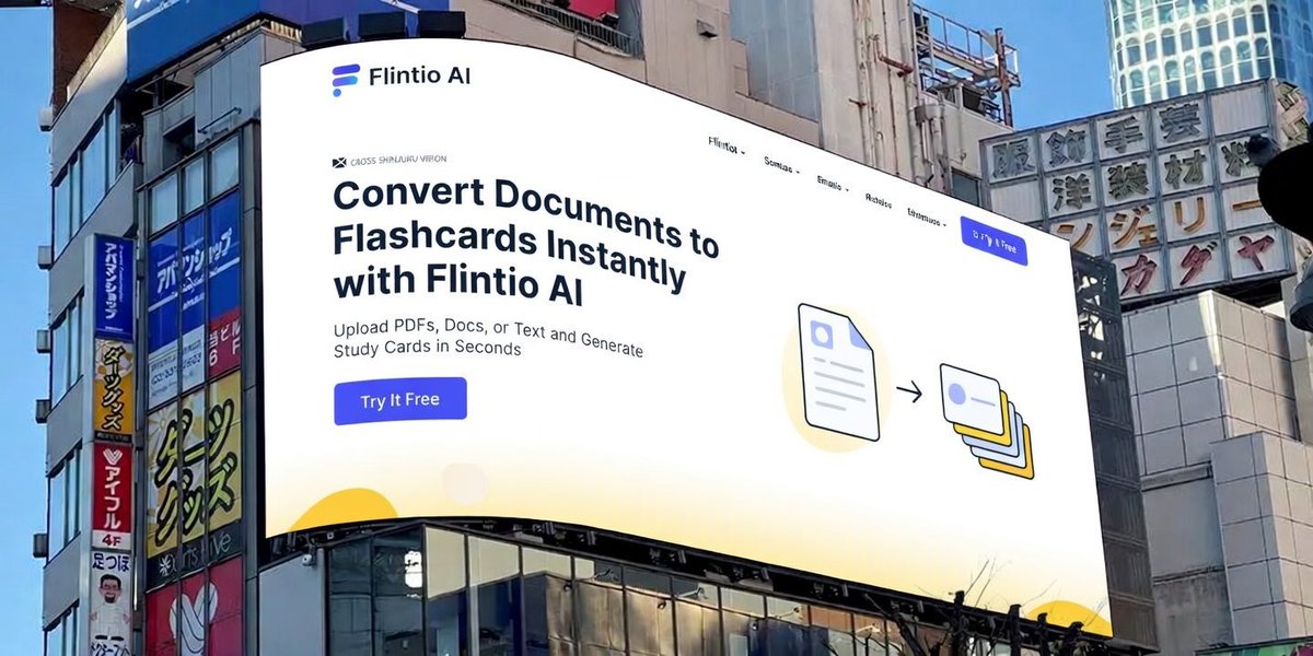 Flintio AI tweet media