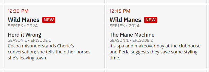 TobbyMLP's tweet photo. bruh why tf is wild manes airing on discovery family now 😭 https://t.co/OYGWLcbGEN