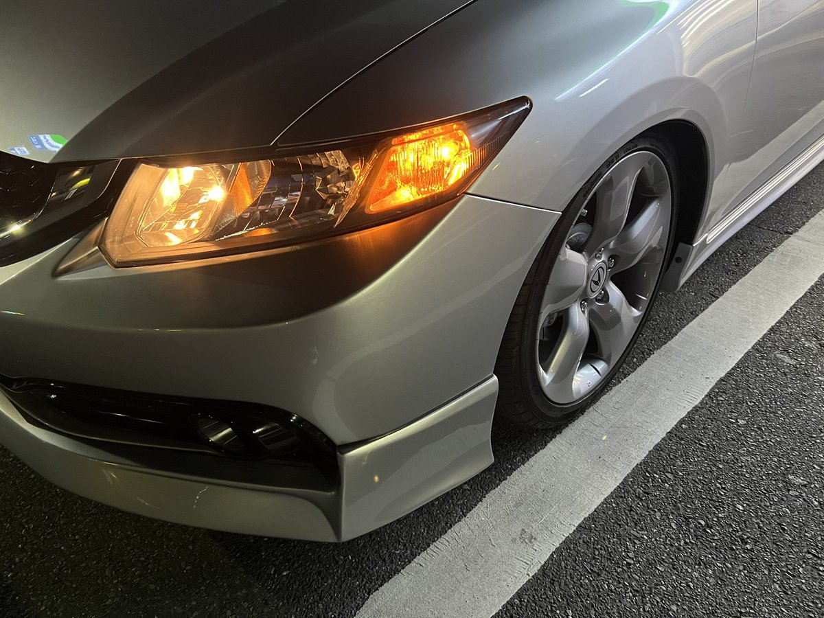 #あなたの愛車の夜の姿を見せて
サイドマーカー&amp;DRL