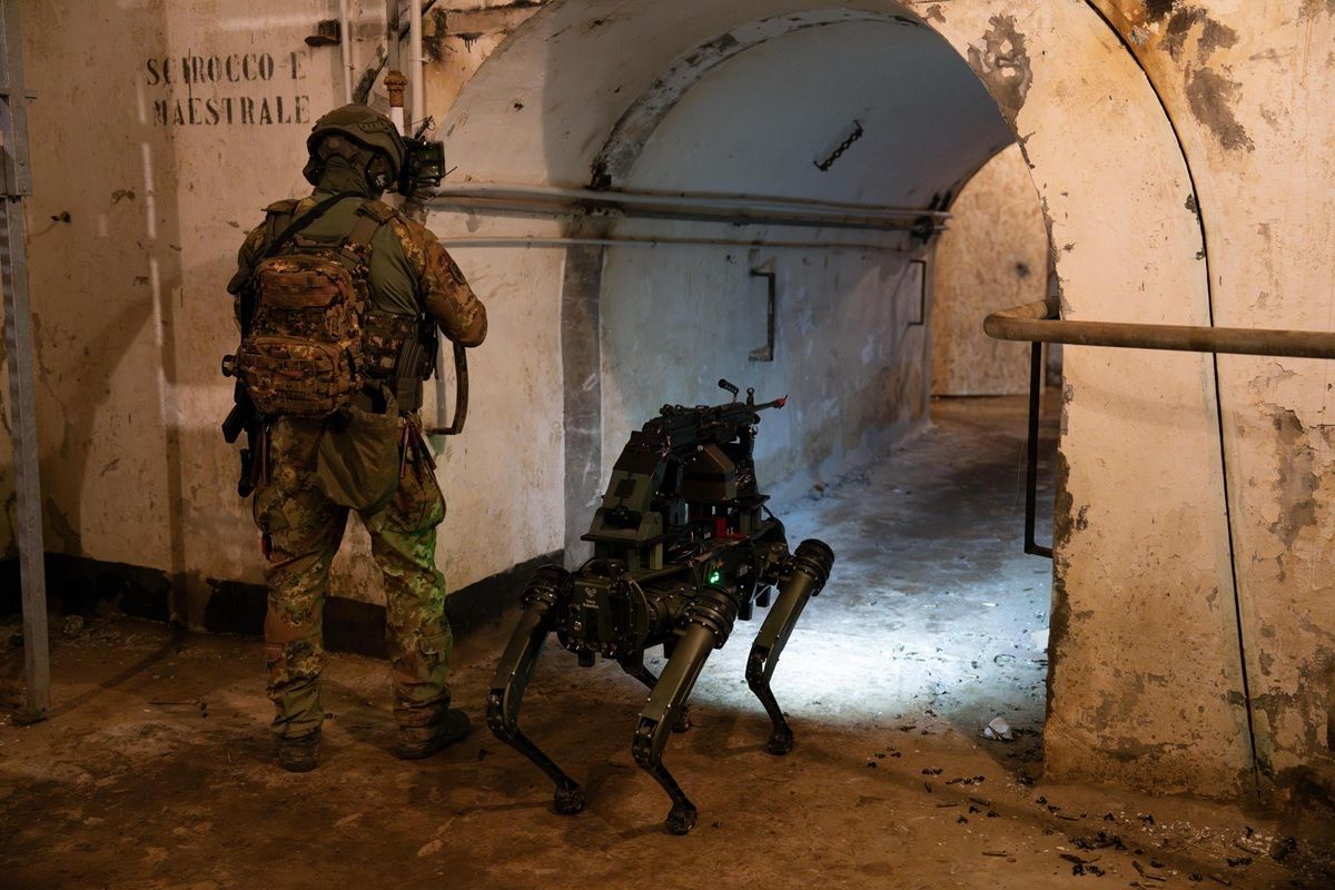 Southwood_'s tweet photo. https://t.co/a1YGXmhXVb 
イタリアの人がPMXとARX160を持っていたりミニミが載っているロボット犬を使っています https://t.co/d2bBlbapPU