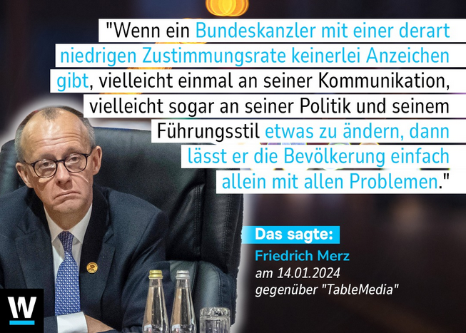 Aussage von Friedrich #Merz: Schlechter gealtert als Sushi vom Supermarkt, das den ganzen Tag im warmen Auto lag.
Was er 2024 noch laut forderte, klingt heute wie ein Echo aus einer ganz anderen Zeit. Die Realität hat die Rhetorik wohl rechts überholt. 🤷‍♂️
 #Politik #QuoteOfTheDay