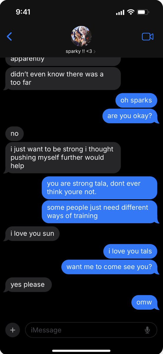 's tweet image. TEXTS BETWEEN #lightningstorm!

jetts pov! (last one in last part is neons pov!”