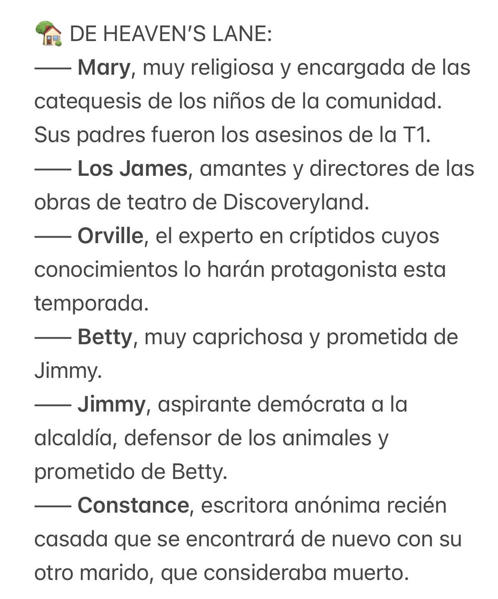 ¡Tenemos un grupo muy variopinto de personajes libres! Os dejamos un resumen de cada uno aquí abajo. ⬇️⬇️⬇️