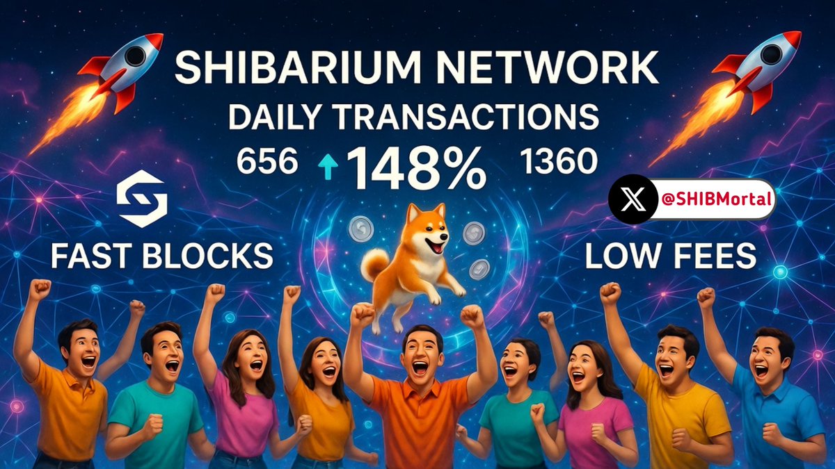 SHIBMortal's tweet image. $SHIB is moving different… 🐕🔥
No hype, just steady building behind the scenes.
Shibarium growing. Supply shrinking. Community still locked in.
The quiet phase won’t last forever. 👀🚀
#SHIB #Shibarium #Crypto