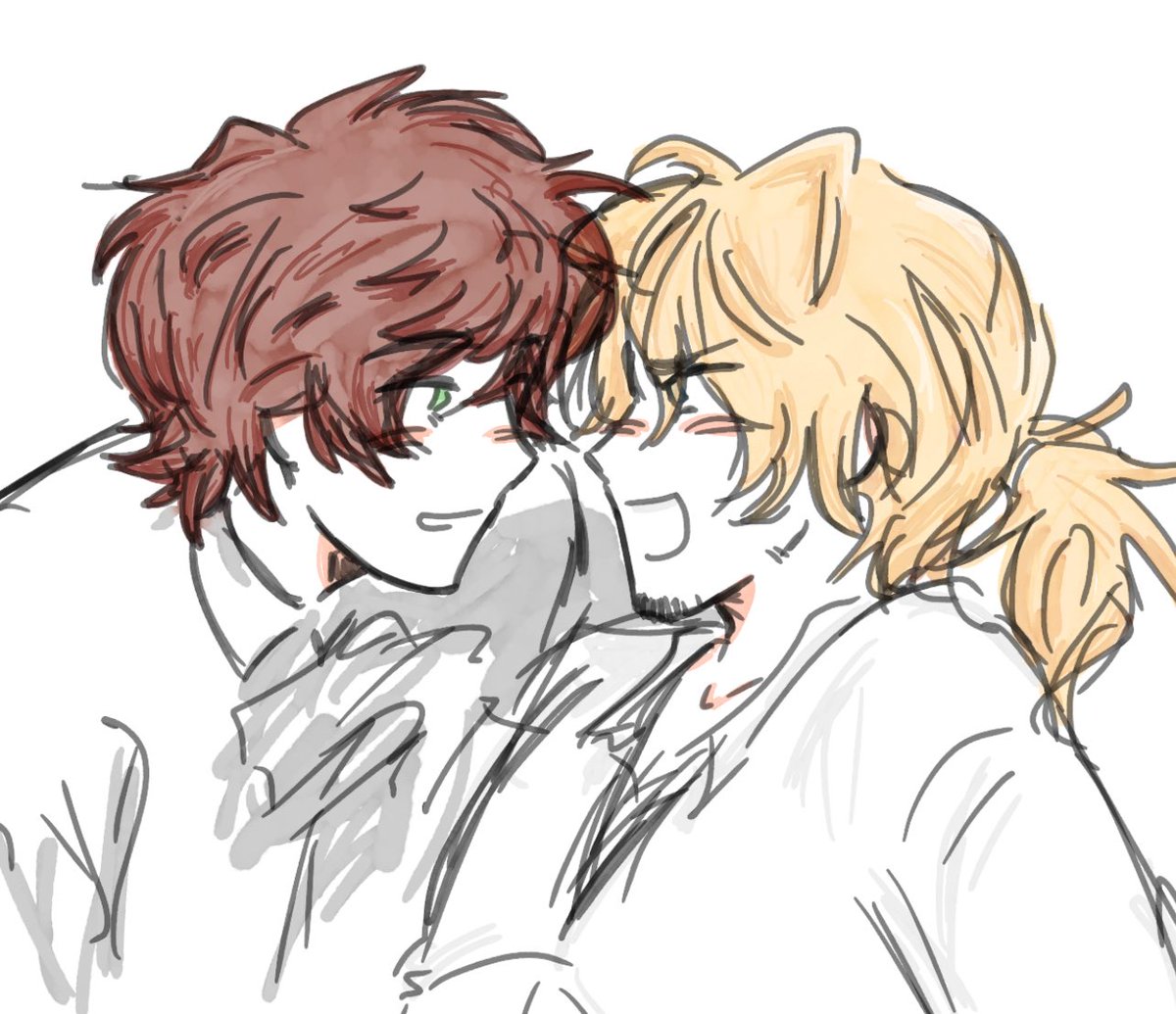 Praizcincs's tweet photo. I forget these two hate each other sometimes #frain #fraspa #hetalia https://t.co/26JyGCrpex