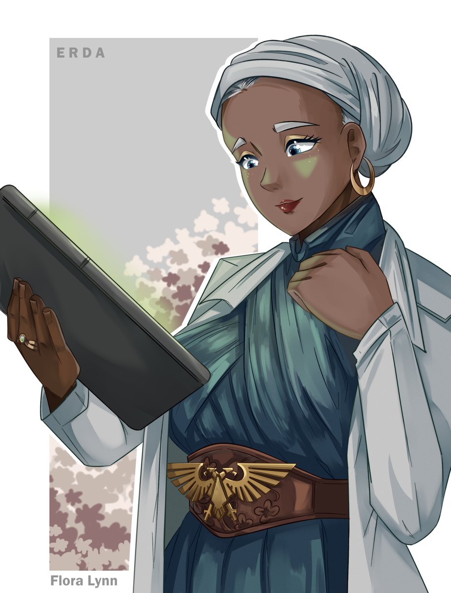(Comm) Another day, another ItsJustArd's Erda headcanon design ❤️Mama is doing science!!
#wh40k #warhammer40k