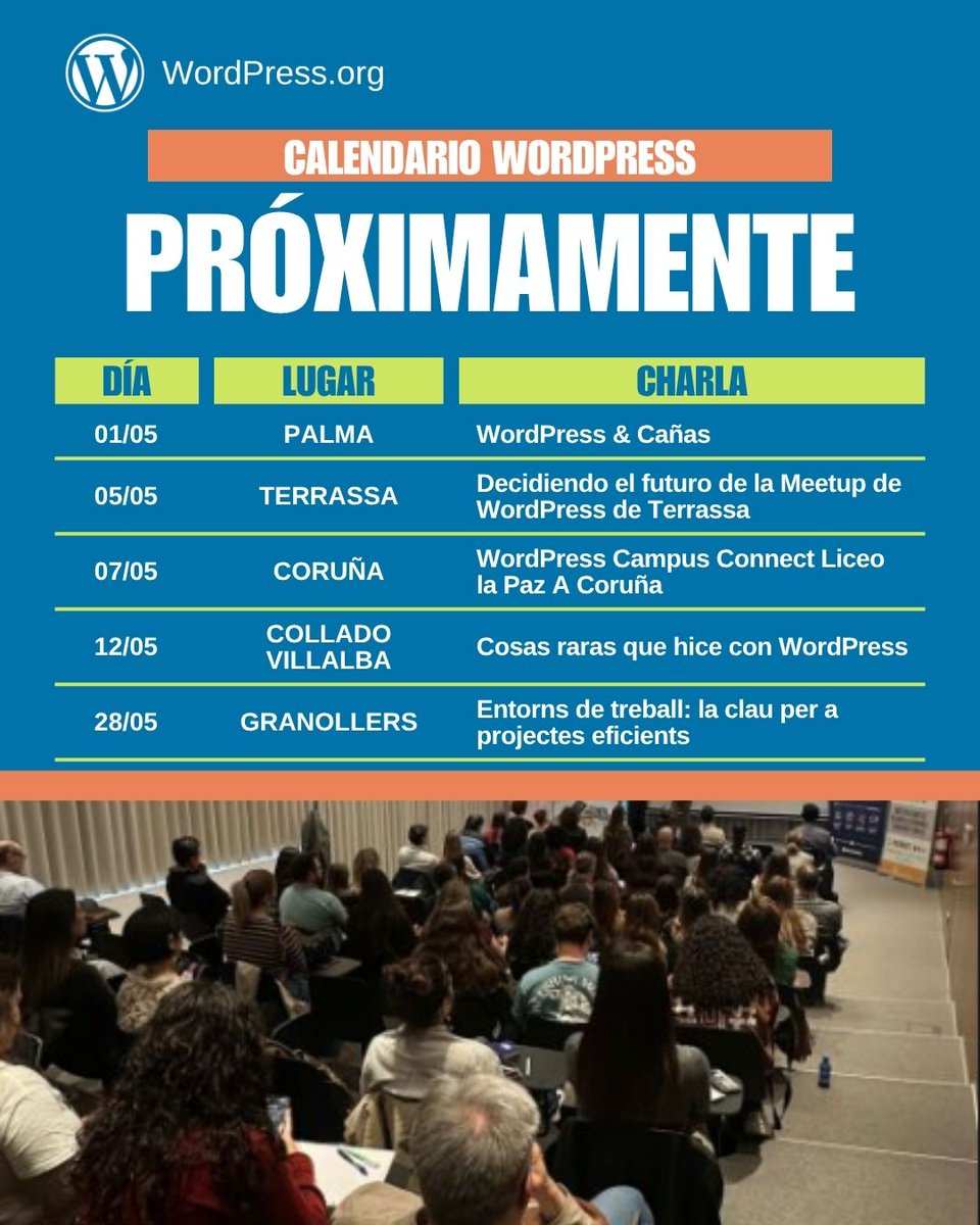 WordPress España tweet media