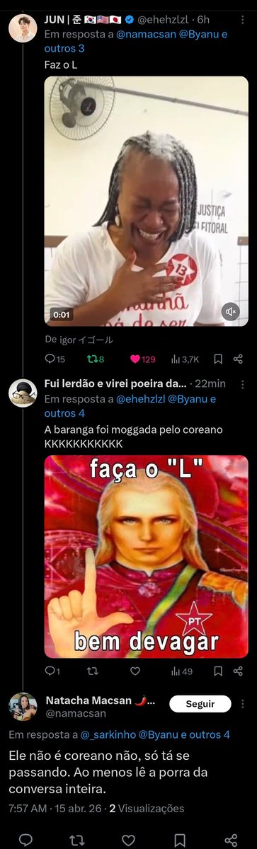 Byanu's tweet photo. Minha estratégia de ensinar japonês 🇯🇵 e coreano 🇰🇷 zoar esquerdistas está tão eficaz que os petistas estão achando que é brasileiro fingindo ser coreano. Mal eles sabem que vai ter mais gente zoando eles.

Kkkkkkkkkkkkkkkkkkkkkkkkkkkkkkkkkkkkkkkkkkkkkkkkkkkkkkkkkkkkkkkkkkkkkkkkkkkkkkkkkkkkkkkkkkkkkkkkkkkkkkkkkkkkkkkkkkkk