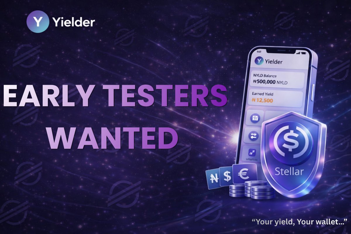 YielderNet's tweet image. 🚨New update: Closed beta loading…

We’re building Yielder and early testers will get first access.

Few spots, want in?

Comment below.

#BetaTesting #Stellar #Yielder