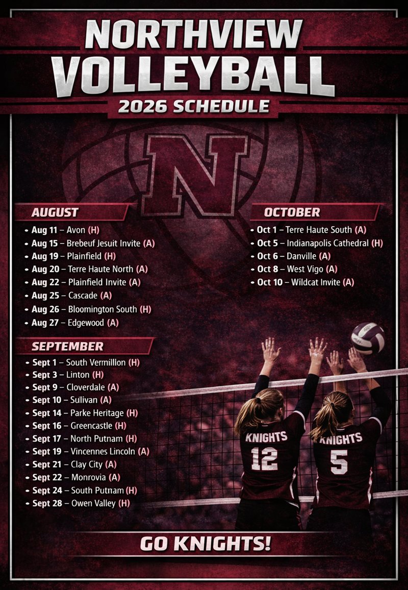 Northview Knights Volleyball tweet media