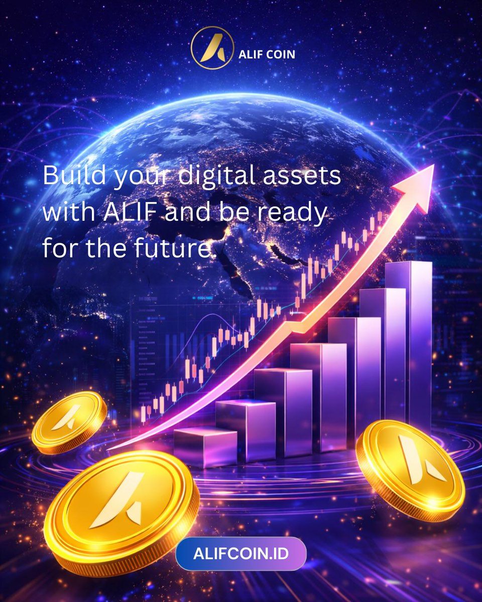 alif_coin's tweet image. Your future, powered by global innovation 💎🛡️
Secure your assets. Build your legacy. Grow with ALIF and experience the next era of digital wealth. The world is in your hands.

#ALIFCoin #GlobalInvestment #DigitalRevolution #FutureReady #CryptoGrowth #BlockchainGlobal