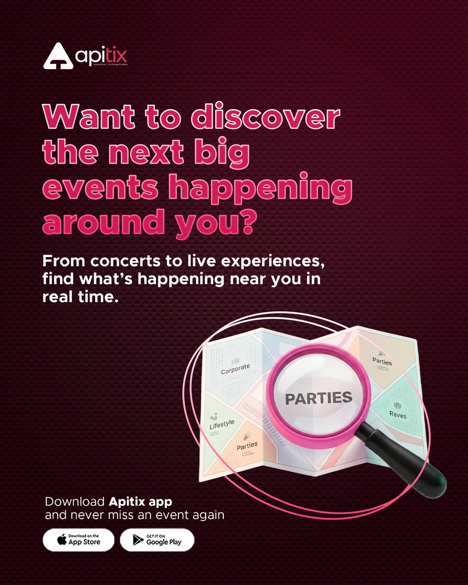 Apitix_'s tweet photo. Want to stay ahead of the culture?

Discover the next big events happening around you, from concerts to live experiences, all in real time.

Never miss what matters.

#Apitix https://t.co/e1jmSkvmJQ