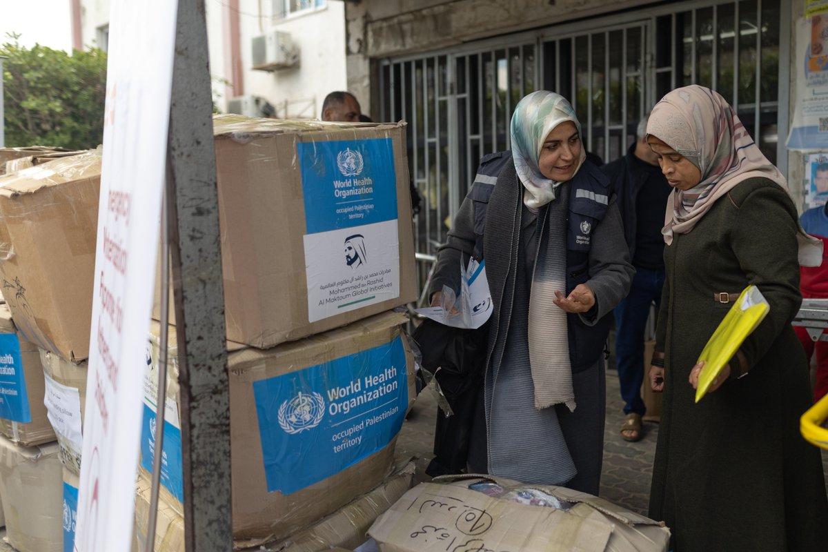 WHO in occupied Palestinian territory tweet media