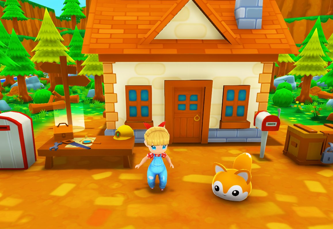 🏠Did you know that when you upgrade your house in Ova Magica, you get your own personal fast travel sign on your farm?

#indiegame #cozygames #JRPG #farmsim