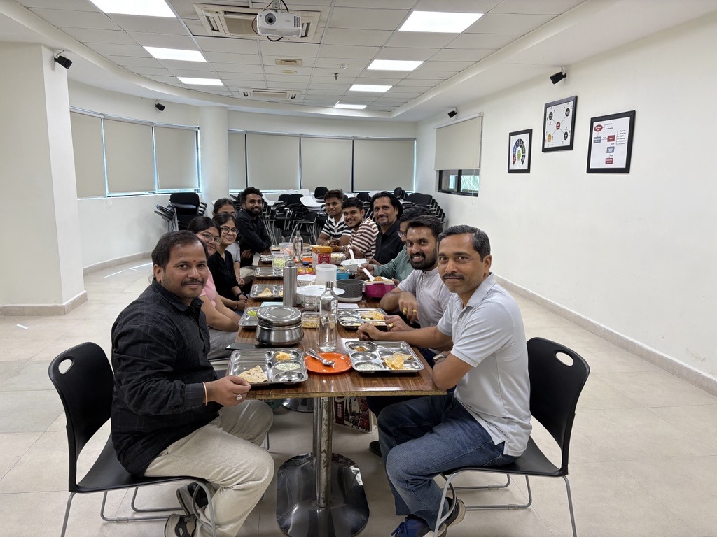 sdeievent's tweet image. Good food, great discussions, and even better teamwork.
A glimpse from today’s Baithak at smartData Nagpur where collaboration meets connection. 🚀
#TeamBonding #Collaboration #SDN