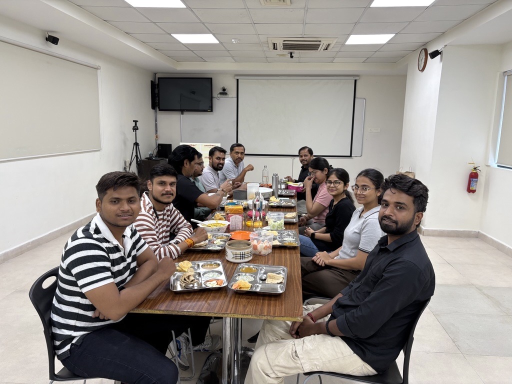 sdeievent's tweet image. Good food, great discussions, and even better teamwork.
A glimpse from today’s Baithak at smartData Nagpur where collaboration meets connection. 🚀
#TeamBonding #Collaboration #SDN