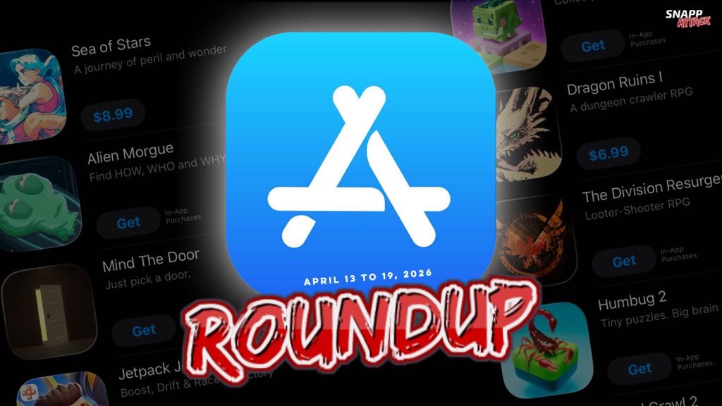 snappzillagames's tweet image. Good morning ☀️ everyone! It’s Wednesday on the #AppStore and we’ve got another batch of new #iOSgames to add to this week’s #SNAPPRoundup
snappattack.com/2026/04/13/thi…

#mobilegames #indiegames #mobilegaming #videogames #gaming #iphone #games