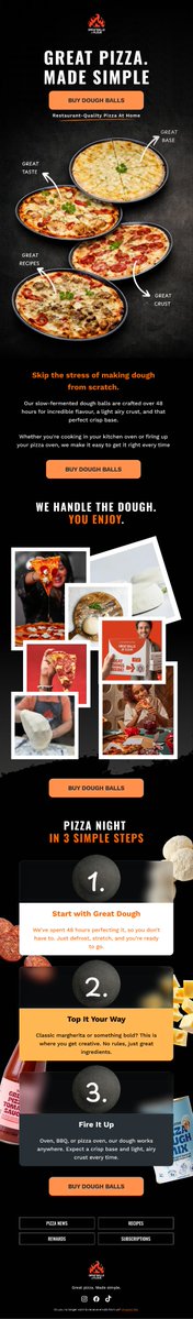 cmfrtdesign's tweet image. Nothing like a good email to start the day.

 #EmailMarketing #ecommerce #ecom #klaviyo #emaildesign