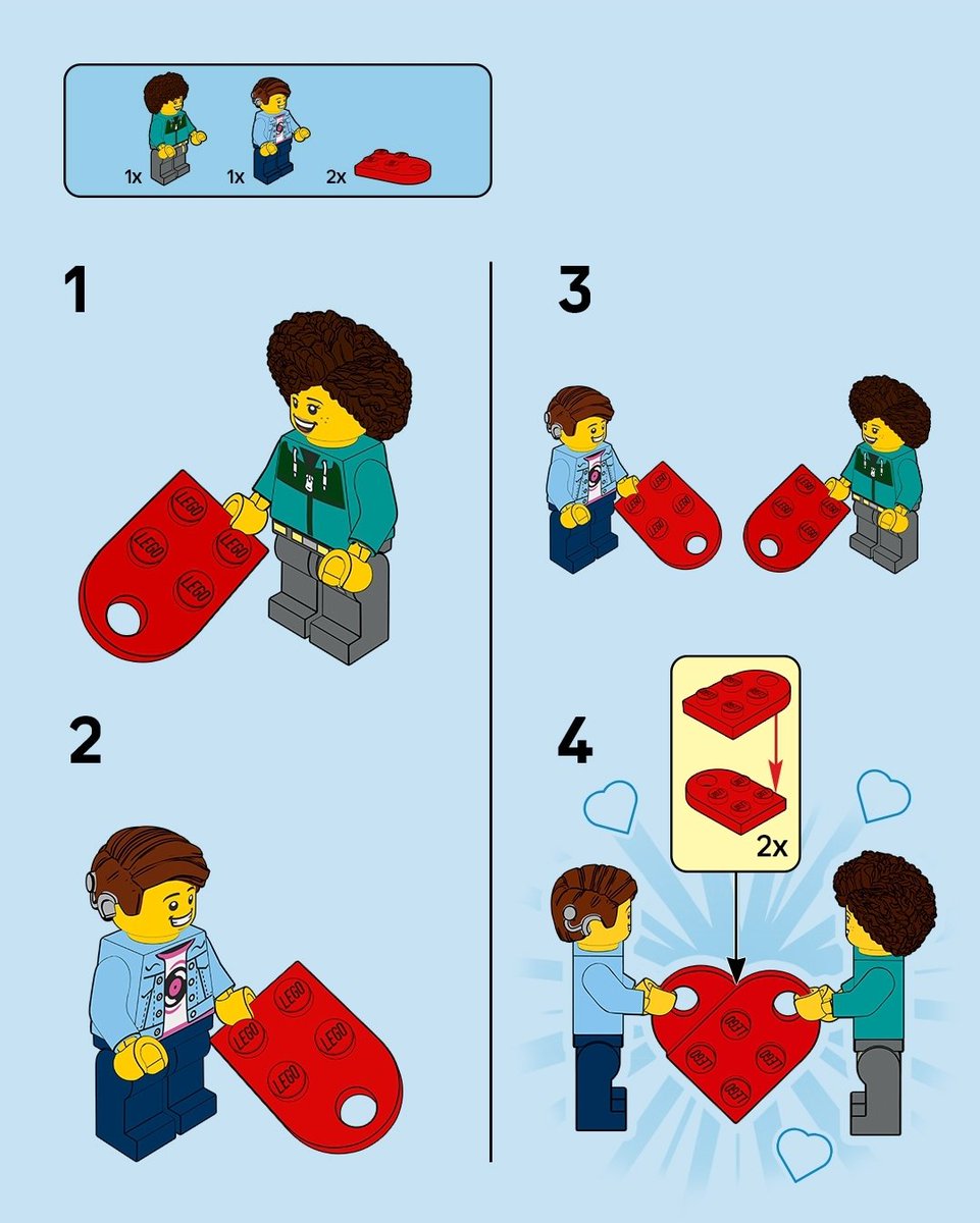 İki parça ayrı ayrı sadece birer nesne…
Ama birleşince bir anlam oluyor. ❤️
Bazen hayat da böyle:
tek başına eksik görünen şeyler, birlikte bir hikâye kurar.
#LEGO #Birlik #Hikâye