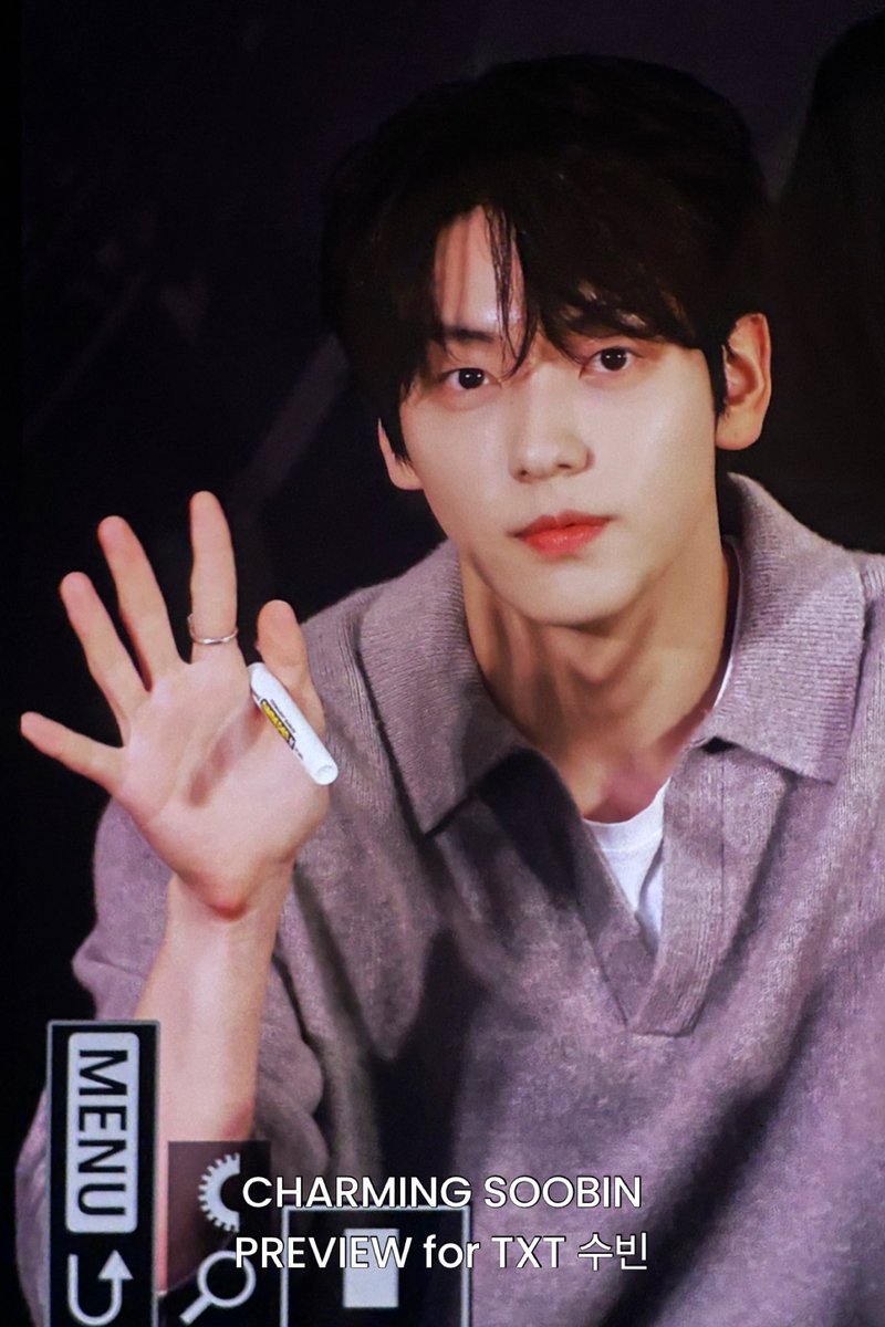 charming_soobin's tweet photo. [PRE] 260415 💖

#투모로우바이투게더 #TXT
#SOOBIN #수빈 #최수빈 https://t.co/9ZJAv0PNn8