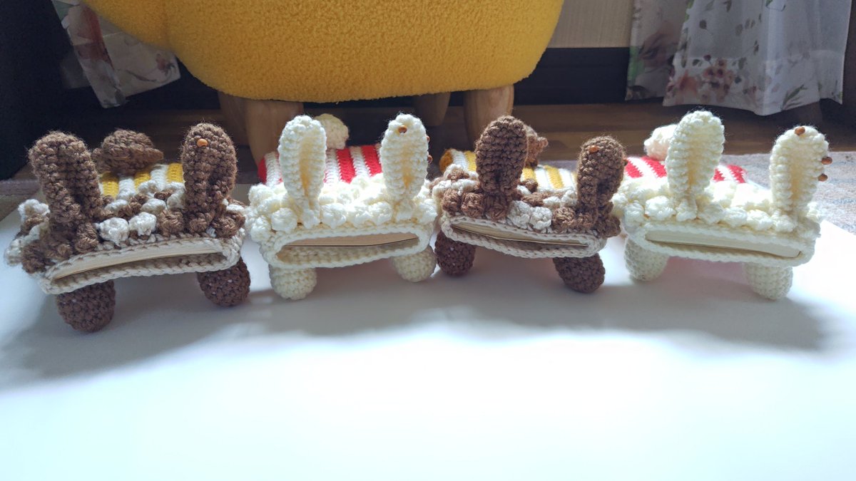 atsuki_handmade's tweet photo. 文庫本融合ぬい販売開始しました！
新作の文庫うさポップコーン販売してます🍿🐰
しっぽがポップコーンみたいにぽこぽこしてます✨

文庫にゃん黒の在庫も復活してます😼✌️ https://t.co/kDch1PMLts