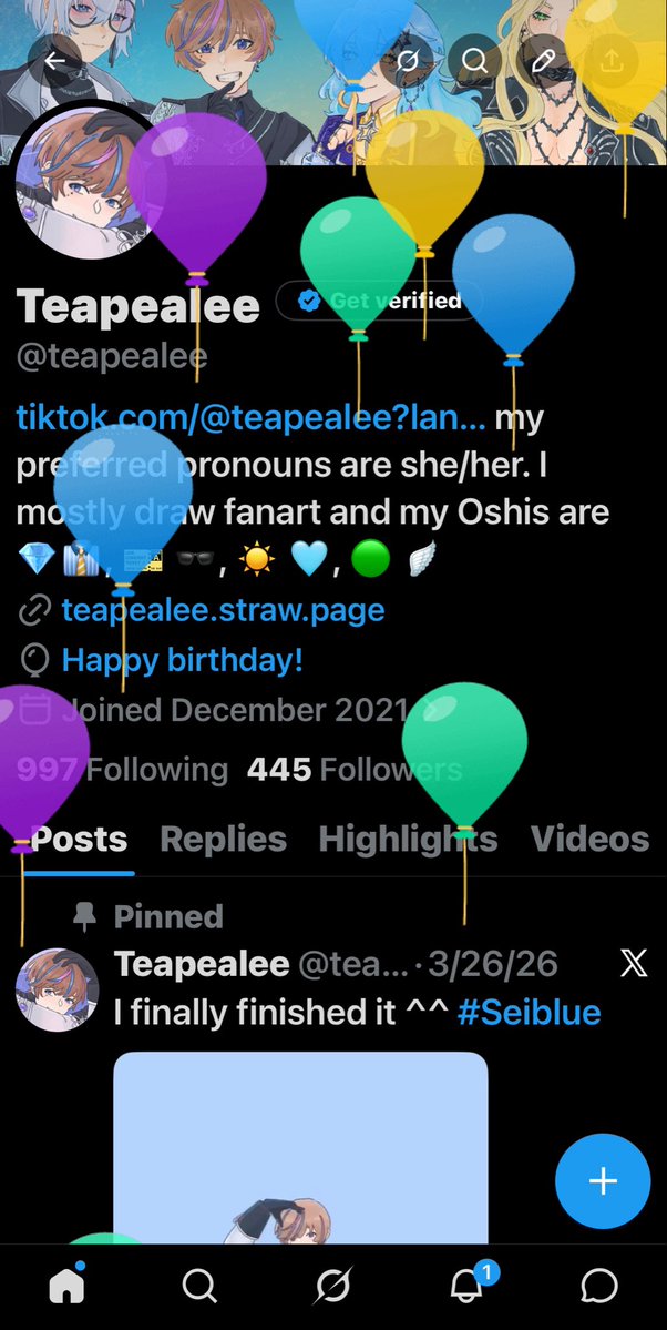 Teapealee tweet media