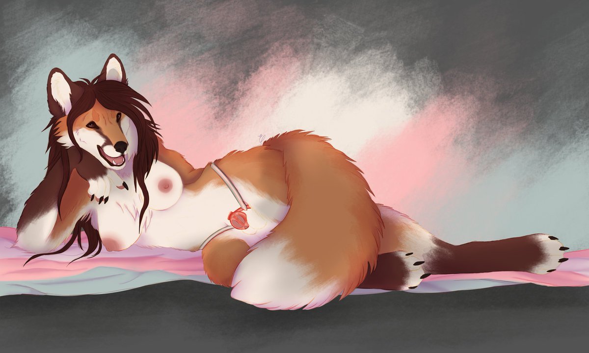 first trans comm 🦊 #furryart #comm