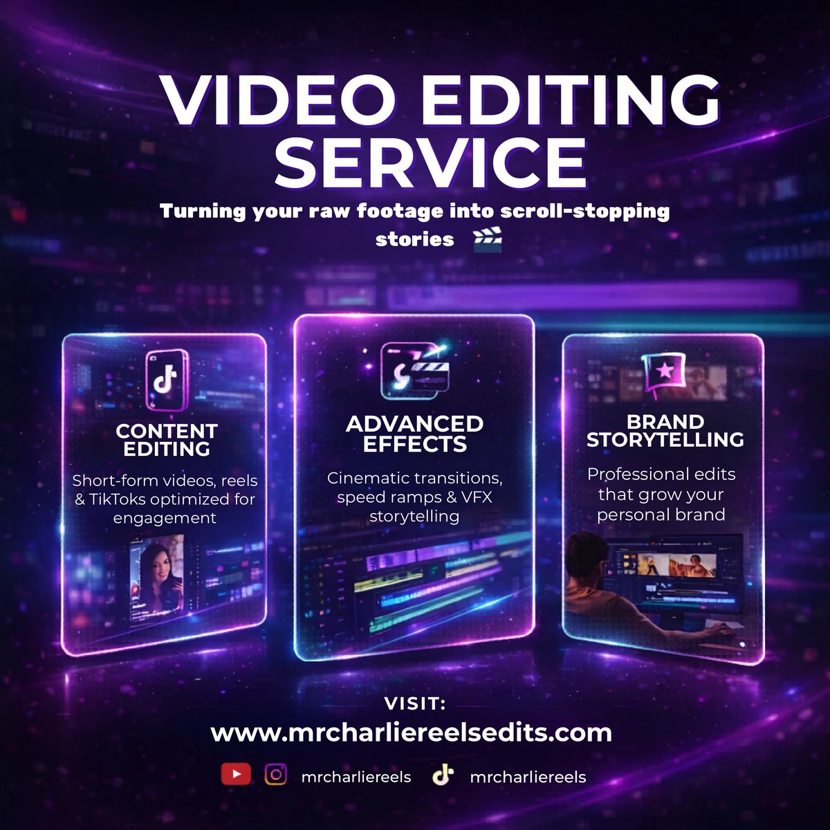 CharlesKobiArh1's tweet image. Need a video editor? I got you 🎬
#HireEditor #VideoEditing #ContentCreator #SocialMediaGrowth #ReelsEditor