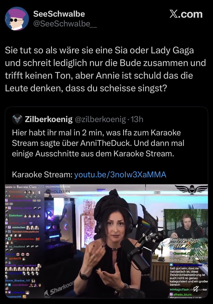 MajorCorris's tweet photo. Ich sag Nix zu dem Kindergarten da, aber ich glaube diese Leute haben noch nie Leute wie Sia live ohne Musik singen hören. Was für rumgeschreie? Was für brüllen? Noch nie Sia in ihrem Wohnzimmer mit schiefen Tönen gehört? Oder Chester Bennington auf der Bühne Noten verpasst? https://t.co/xZOA7Kq1ZU
