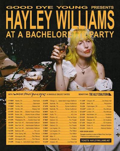 AcostaMzk's tweet photo. #HayleyWilliams extenderá su gira en breve.👀 https://t.co/V0anr2h4yL