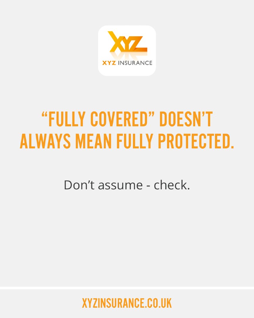 “Fully covered” sounds reassuring… but it doesn’t always mean what you think it does.

Most policies cover the basics but miss the things that actually impact drivers day to day.

Loss of earnings. Business use gaps. Hidden exclusions.

And it’s those gaps that cause problems