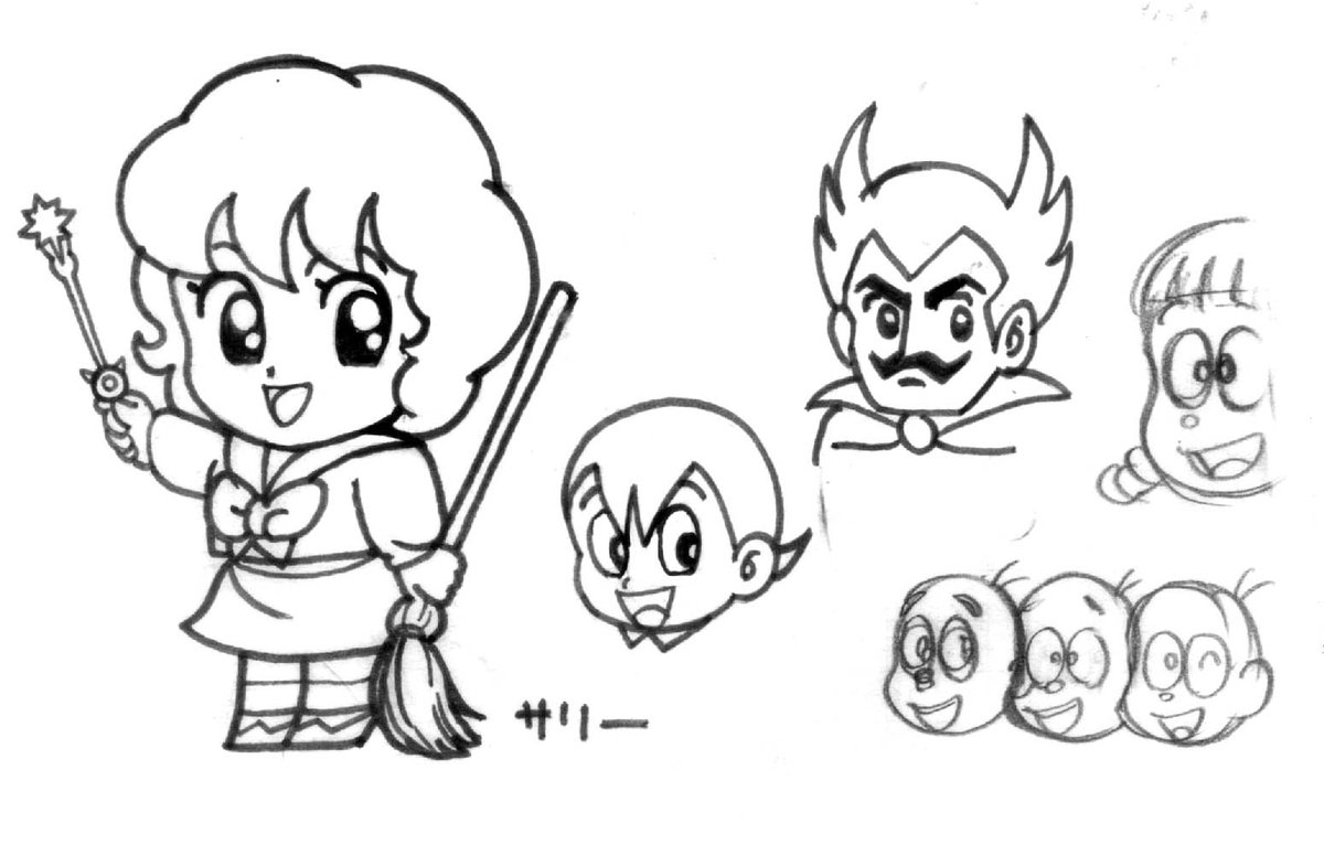 横井孝二 SD画集Ⅱ発売中☆☆☆ tweet media