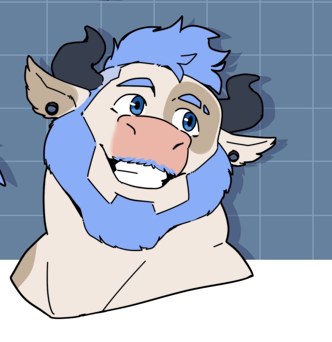 Kingly_Bull's tweet image. Me and my Sona
🐮🐮🩵🩵🩵

#furry #LGBT