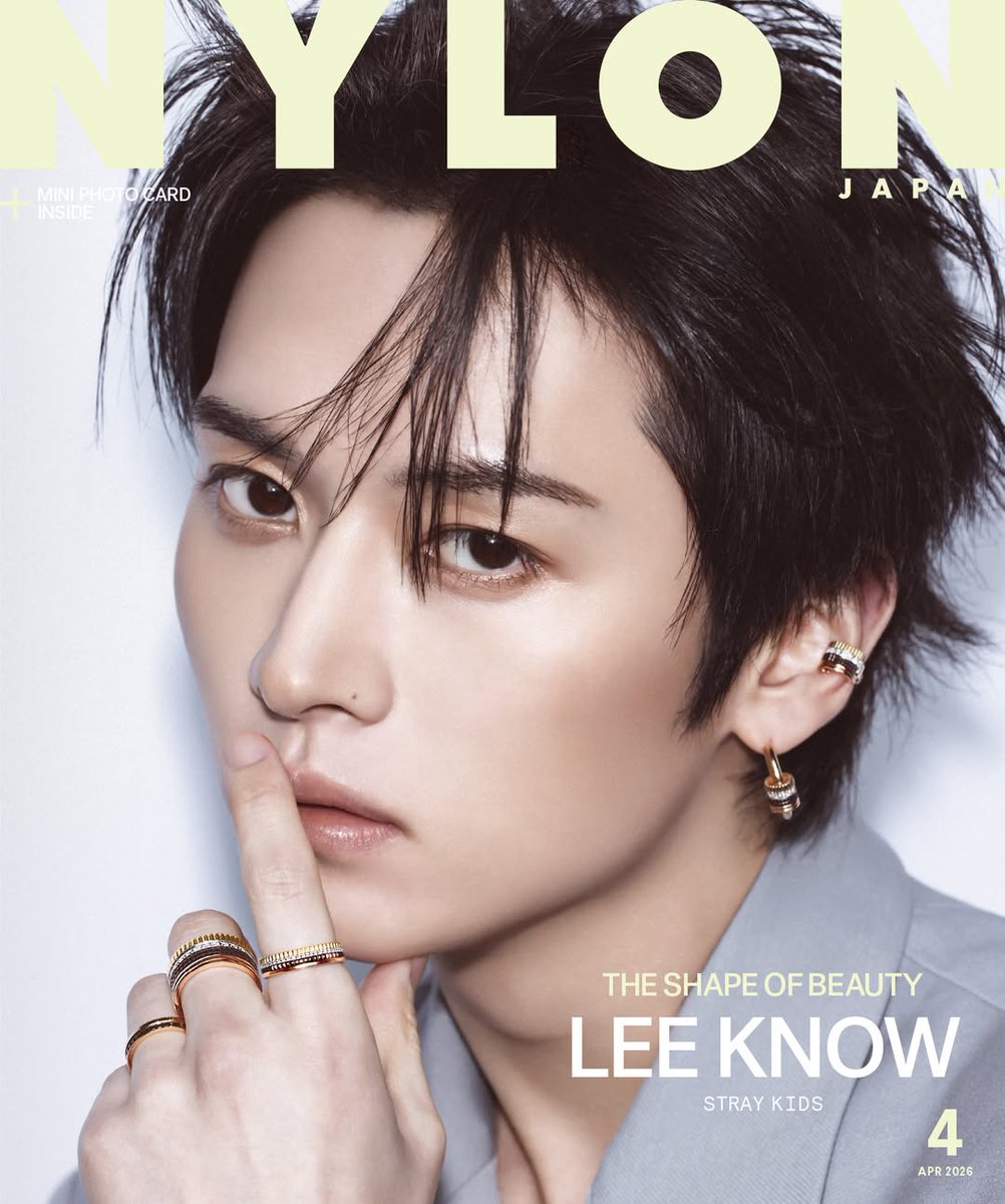 leeknowsaurus98's tweet image. Renowned chinese fashion blogger 
封面小主 Highlights LeeKnow’s fashion journey: 

Lee Know ｜ Marie Claire Korea (May 2026)

Right after appearing on the April double cover of NYLON Japan wearing Boucheron, he surprises again in May with a new collaboration with Chaumet for