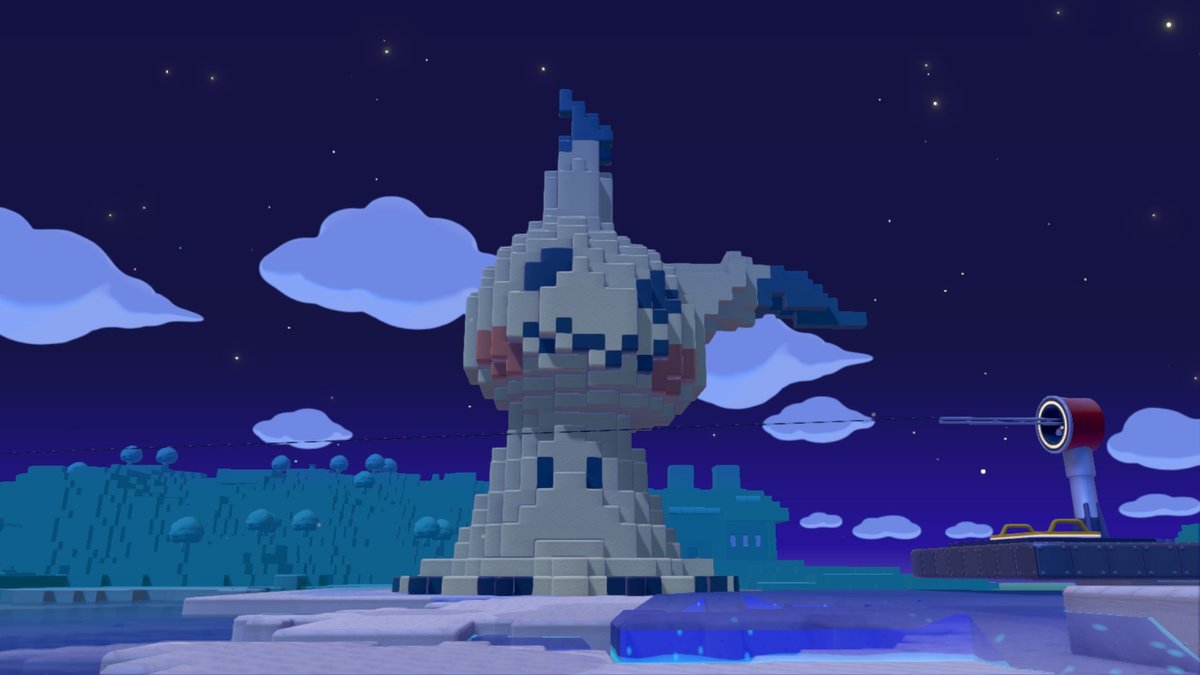 yukahappy's tweet image. 三度目の正直

やっと出来たよ😭

大好きなミミッキュ

 #ぽこあポケモン
 #ミミッキュ
 #3D