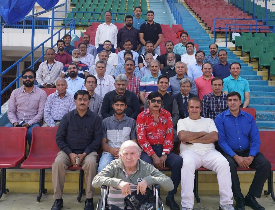 imyousafanjum's tweet photo. SJAL Annual General Council meets! 👏 President Aqeel Ahmed, Secretary Muhammad Yousaf Anjum & Treasurer Afzal Iftikhar unanimously re-elected for another 2-year term. Secretary Yousaf Anjum presented 2-year performance report.#SJAL #SportsJournalism
@iocmedia
@AsianGamesOCA https://t.co/WLA0Dr4u37