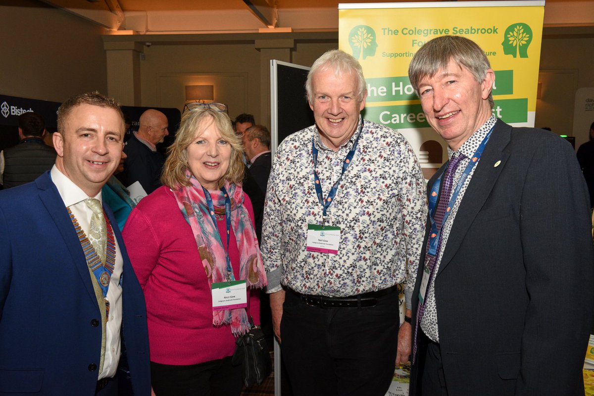 GC_Association's tweet photo. @ColeSeabrookF founded by David Colegrave & Peter Seabrook is #AssociateOfTheWeek. It supports students in horticulture & champions careers in commercial/production ornamental horticulture by offering scholarships to future horticulturists https://t.co/Ckzoaeu0md Pic #GCAConf2026 https://t.co/q4s0TucI6F