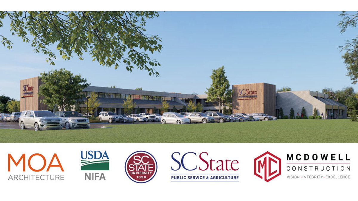McDowellConst's tweet photo. Project Update: McDowell Construction is progressing on the PSA Midlands Cluster Facility renovation in Cayce, SC for South Carolina State University, including major building system upgrades and a 9,500 sq ft office renovation as part of a phased project.

#SCState #CayceSC https://t.co/kXlyd0UXuZ