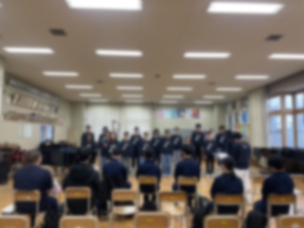 本日は新入生歓迎ミニコンサートをしました！聴きに来てくださった皆さま、ありがとうございました！🙏✨明日は教室棟4F 視聴覚室にて体験をする予定です！ぜひ遊びに来てください！！