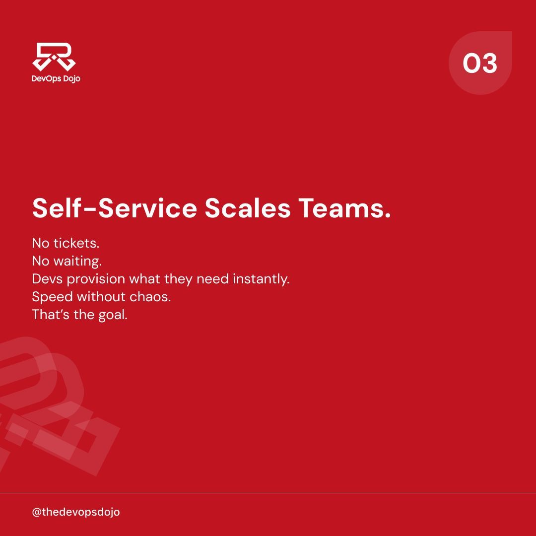 thedevopsdojo's tweet image. Your best engineers shouldn’t fight the system they should flow through it.

Build a golden path that removes friction, standardizes success, and turns every deploy into a non-event. 

#DevOps #PlatformEngineering #GoldenPath #DeveloperExperience #CloudEngineering