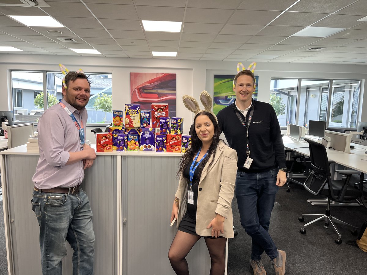 InspiroLearning's tweet image. Our first Easter Egg Appeal was a huge success🐣
Thanks to colleagues, partners &amp;amp; academy teams, we delivered Easter eggs to children’s hospices &amp;amp; community hubs across the UK and raised £130 for #NSPCC.

A big thank you to everyone who donated and got involved 👏

#EasterAppeal