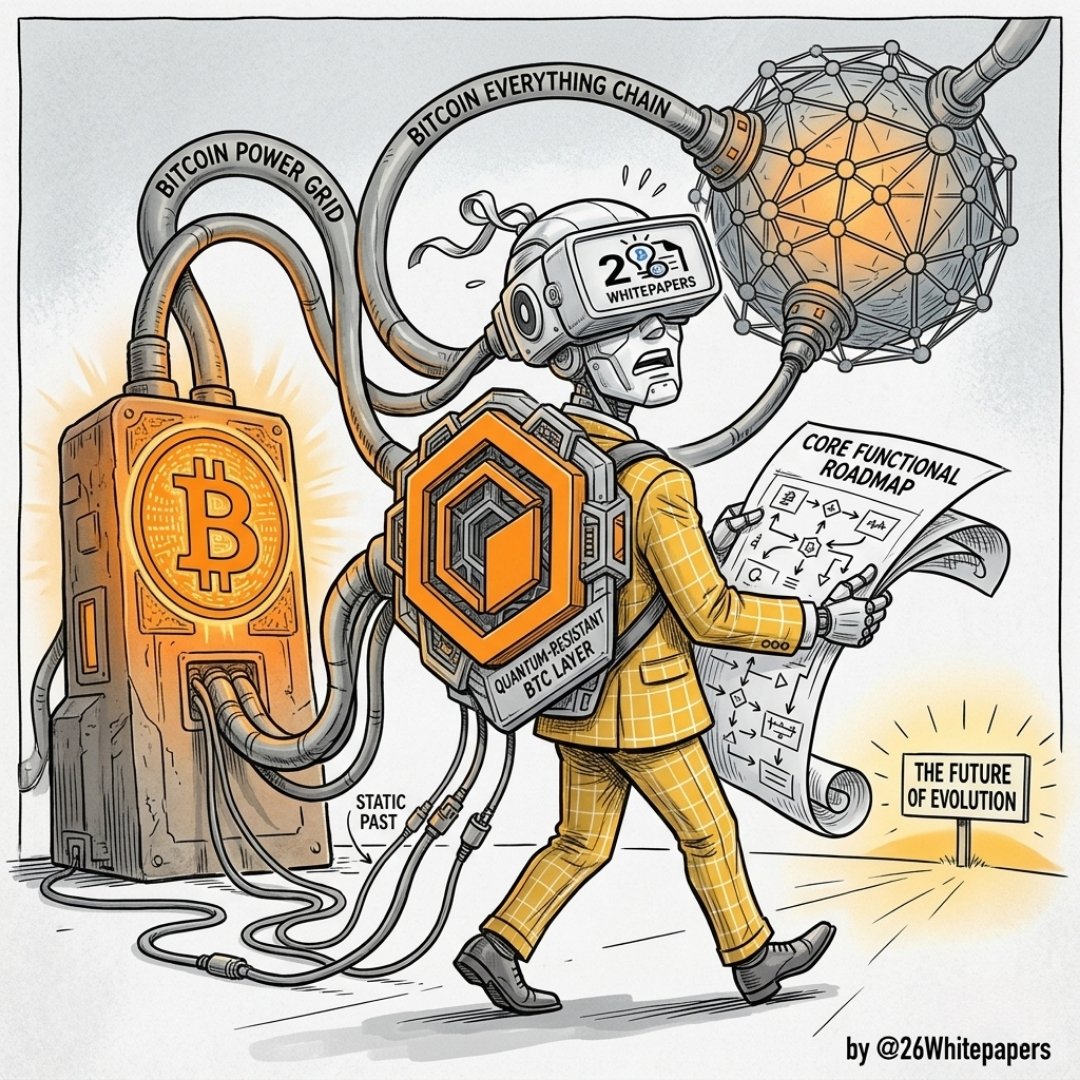 Bitcoin was never the product. It was the power source. I learned that late.

The real game is who builds on top without breaking it. Most chains tried to replace it.

The ones that win will quietly plug into it and route everything through themselves.