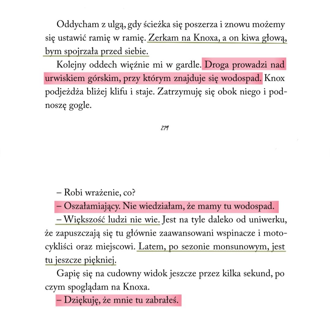 Premiera #burnoutPL już jutro, więc nie możemy dłużej ukrywać przed Wami trzeciego arta 🤭 Knox nie tylko zabrał Avery na wycieczkę, ale też... 🏍 uwielbiamy ten rozdział!